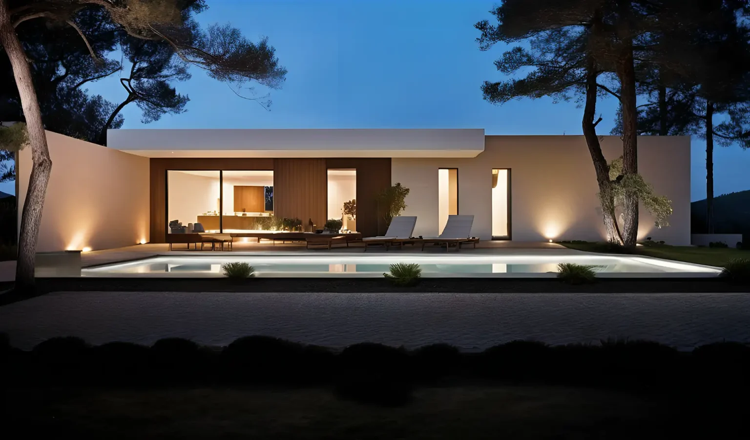 Ce n'est pas une maison design sur-mesure avec une touche de bois 