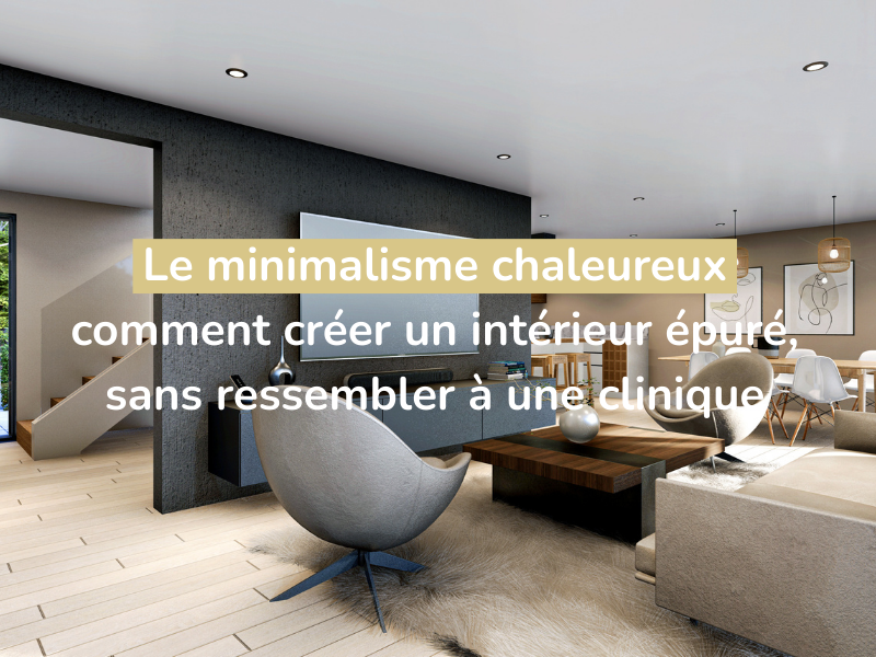 Le minimalisme chaleureux : comment créer un intérieur épuré… sans ressembler à une clinique
